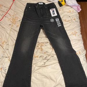 Big Girl Denizen by Levi’s Black High Rise Flare Jeans Size 16